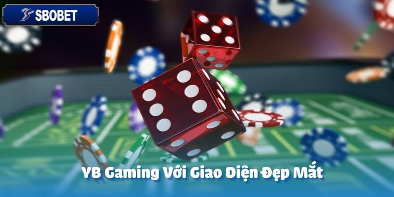 YB Gaming chú trọng thiết kế giao diện đẹp mắt, thân thiện với người dùng