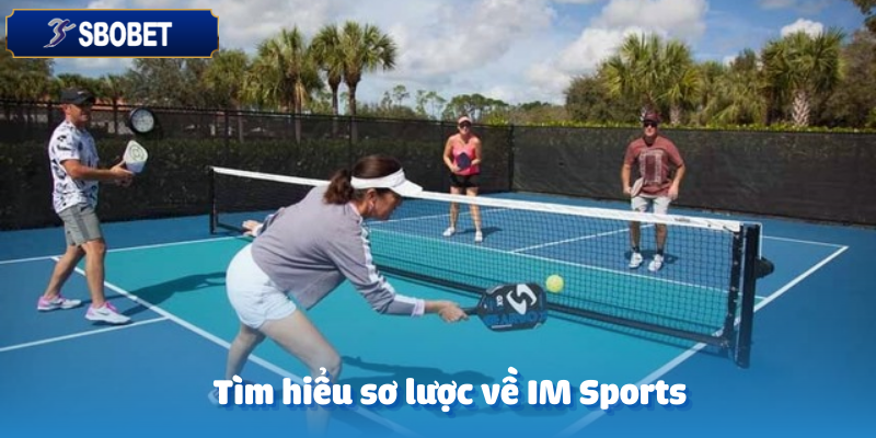 Nhà cái Sbobet giới thiệu chi tiết IM Sports