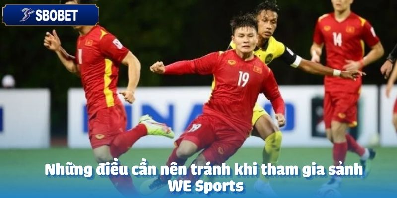 Tham gia cá cược tại sảnh WE Sports mang đến nhiều trải nghiệm hấp dẫn